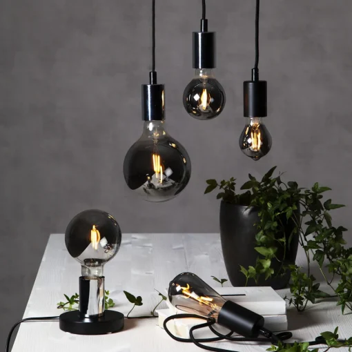 STAR TRADING LED-pære E27 A60 Edison 2W Plain Smoke 2 100 K