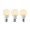 Arcchio LED-pære E27 A60 8W 3 000 K opal 3 stk| E27 Pærer|Led-Pærer