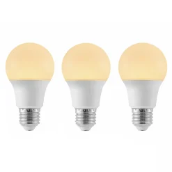 Arcchio LED-pære E27 A60 4,9W 3 000 K opal 3 stk Online