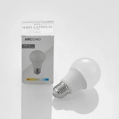 Arcchio LED-pære E27 A60 4,9W 3 000 K opal 3 stk Online