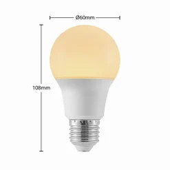 Arcchio LED-pære E27 A60 4,9W 3 000 K opal 3 stk Online