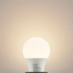 Arcchio LED-pære E27 A60 8W 3 000 K opal 6 stk Clearance