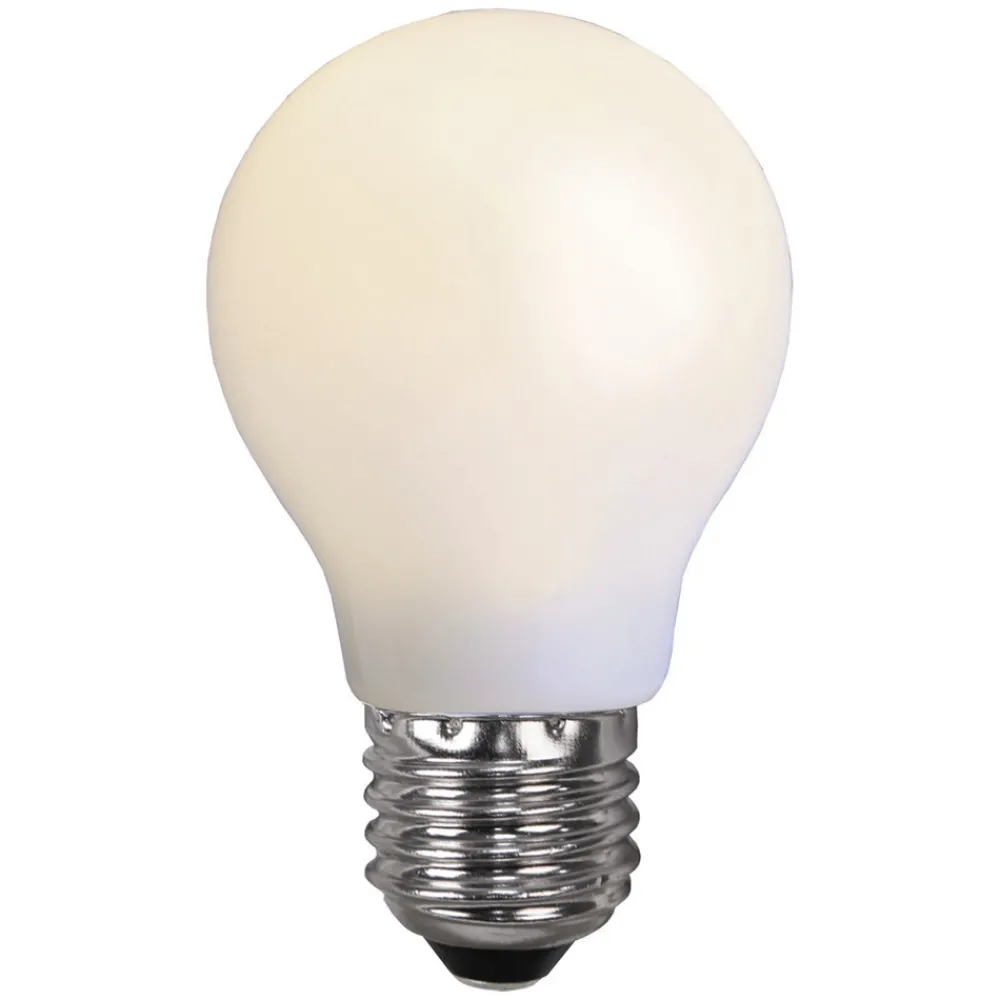 STAR TRADING LED-pære E27 for lyslenker, splintsikker, hvit New