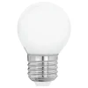 EGLO LED-pære E27 G45 4W, varmhvit, opal Best