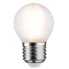 Paulmann LED-pære E27 5W dråpe 2 700K matt| E27 Pærer|Led-Pærer