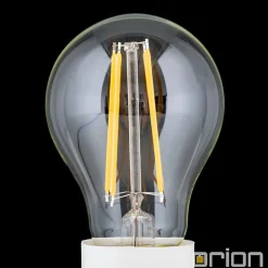 ORION LED-pære E27 10W filament 2 700 K klar dimbar| Dimbar Led-Pære|Dimbar Led-Pære