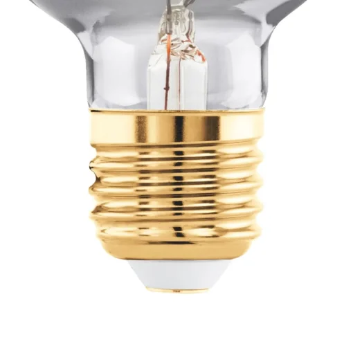 EGLO LED-pære E27 4W G60 2000K Filamentpære røykfylt dimbar| Dimbar Led-Pære|Dimbar Led-Pære