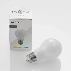 Arcchio LED-pære E27 4W 2 700 K dimbar, opal 3stk Outlet