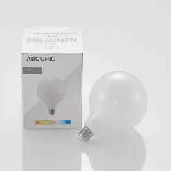 Arcchio LED-pære E27 8W 2 700 K G125 dimbar opal 2stk| Dimbar Led-Pære|Dimbar Led-Pære