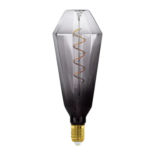EGLO LED-pære E27 4W T100 1800K Filamentpære røykfarget dimbar Sale