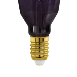 EGLO LED-pære E27 4W T100 1800K Filamentpære lilla dimbar| Dimbar Led-Pære|Dimbar Led-Pære