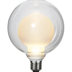 STAR TRADING LED-pære Space E27 3,5W D125, opal, 3-trinns dim