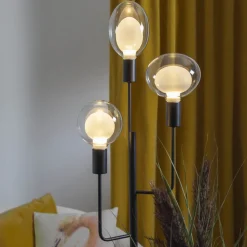 STAR TRADING LED-pære Space E27 3,5W D125, opal, 3-trinns dim