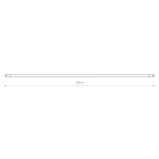 Nowodvorski Lighting LED-rørpære Lengde 120 cm Rørpære G13 T8 22 W klar 3 000 K Outlet