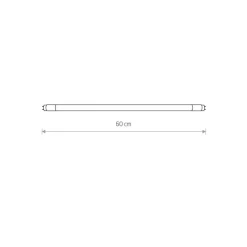 Nowodvorski Lighting LED-rørpære Lengde 60 cm Rørpære G13 T8, 11 W klar 3 000 K| Led-Lysrør|Lysrør