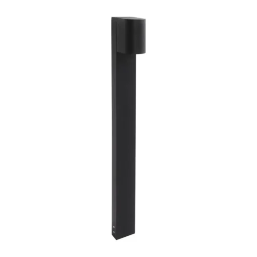 LEDS-C4 Eko Standard LED-veilampe, svart, høyde 80 cm, aluminium| Gatebelysning, Pullert Belysning