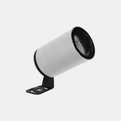 LEDS-C4 Eko utendørs LED-spot, hvit, høyde 15,7 cm, aluminium| Utespotter