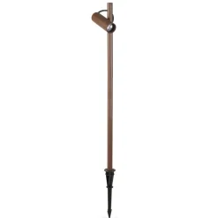 LEDS-C4 Juncus LED-spot med jordspyd, brun, 3 000 K New