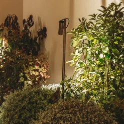 LEDS-C4 LED-spot med jordspyd Juncus 1, brun, 2 700 K Online