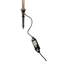 LEDS-C4 LED-spot med jordspyd Juncus 1, brun, 2 700 K Online