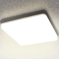 Heitronic LED-sensor taklampe Pronto, kantet, 33x33cm Sale