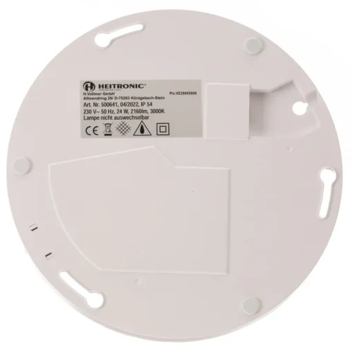 Heitronic LED-sensor taklampe Pronto, kantet, 33x33cm Sale