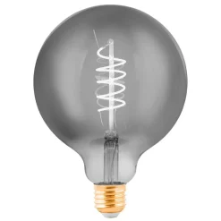EGLO LED-sirkel E27 G125 4W glødetråd svart-transparent Discount