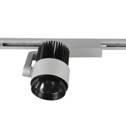 Trio Lighting LED-skinnespot Radiator for DUOline, titan matt, CCT New