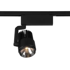 Trio Lighting LED-skinnespot Radiator for DUOline, matt svart, CCT Online