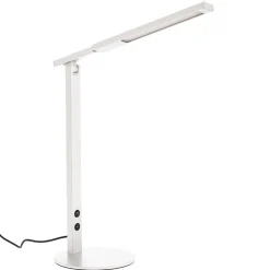 Fabas Luce LED-skrivebordslampe Ideell med dimmer, hvit Sale