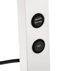 Fabas Luce LED-skrivebordslampe Ideell med dimmer, hvit Sale