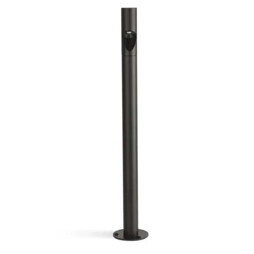 FARO BARCELONA LED-sokkellampe, svart, aluminium, høyde 60 cm| Sokkellamper