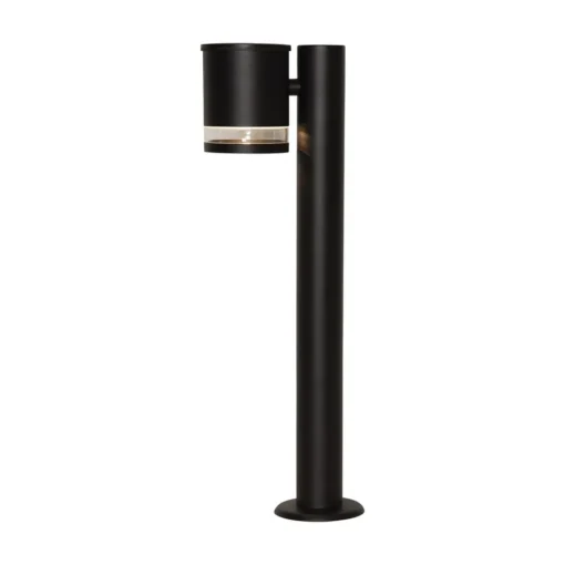 STAR TRADING LED-sokkellampe Wien, svart, metall, høyde 50 cm Discount