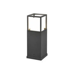 Trio Lighting LED-sokkellampe Witham, 40 cm høy, antrasitt, CCT, IP54 Online