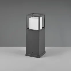 Trio Lighting LED-sokkellampe Witham, 40 cm høy, antrasitt, CCT, IP54 Online