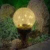 Näve LED-solcelledekolampe 5248203 av glass, 3 stk| Solcellelamper