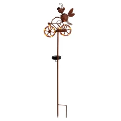 Näve LED-solcelledekolampe 5282414 med sykkel| Solcellelamper