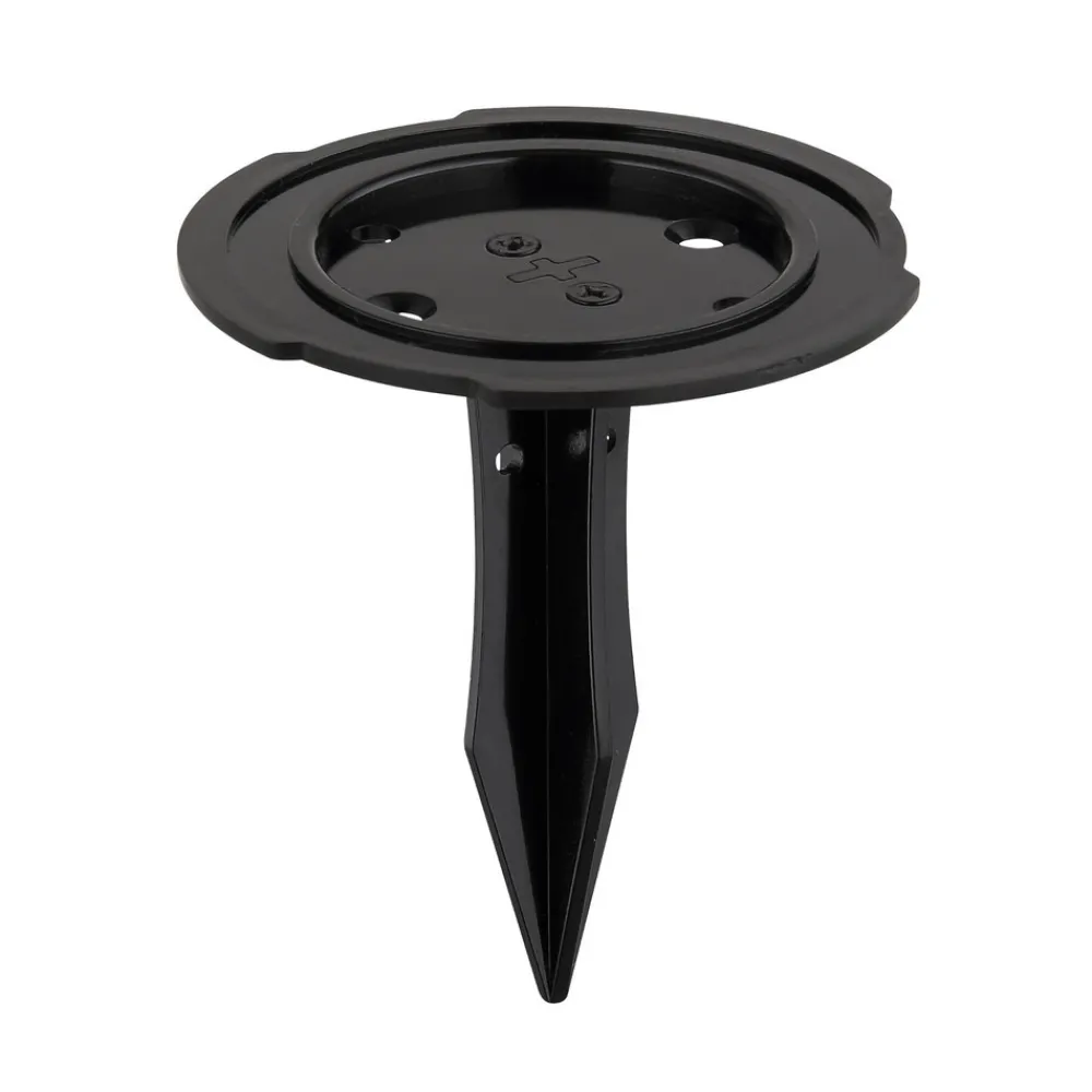 Globo LED-solcellelampe 36505, jordspyd, vegglampe, svart, aluminium Online