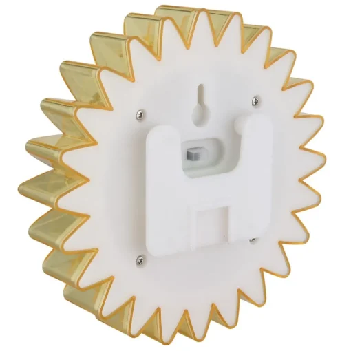 Globo LED-solcellelampe 33598 Solsikke Ø 13 cm, gul, plast| Solcellelamper