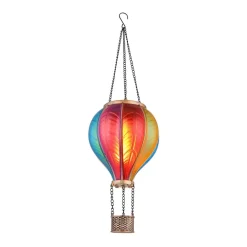 Globo LED-solcellelampe 36136B Varmluftsballong, fargerik, plast| Solcellelamper