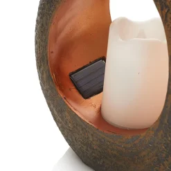 Näve LED-solcellelampe Oriental stearinlysimitasjon| Solcellelamper