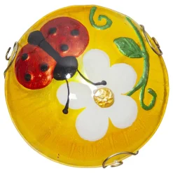 STAR TRADING LED-solcellelampe Salona med dekor, gul/grønn Best