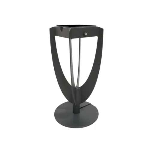 Les Jardins LED-solcellelampe Tulip med fot, grå| Solcellelamper