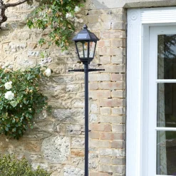 SMART GARDEN LED-solcellelampe Victoriana 365, svart, 206 cm, IP44| Dekorasjonsbelysning|Solcellelamper