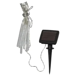 STAR TRADING LED-solcellelenke Bubbly, 10 lyskilder, varmhvit| Dekorasjonsbelysning|Solcellelamper