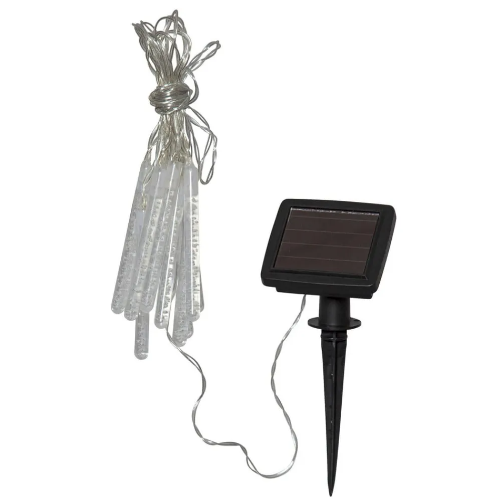 STAR TRADING LED-solcellelenke Bubbly, 10 lyskilder, varmhvit| Dekorasjonsbelysning|Solcellelamper