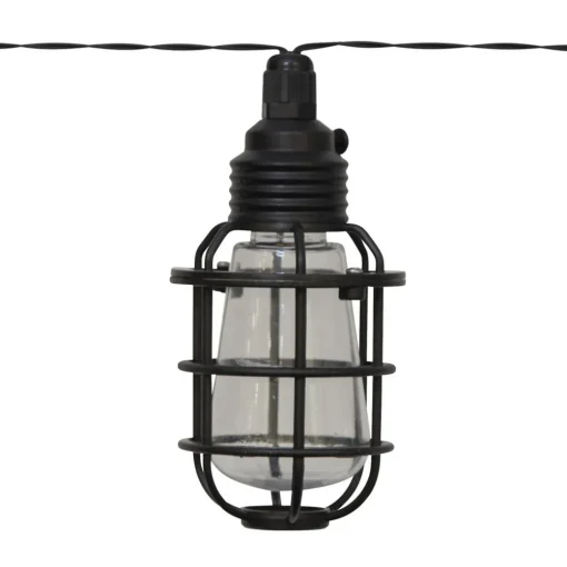 STAR TRADING LED-solcellelenke Cage, 8 lyskilder Sale