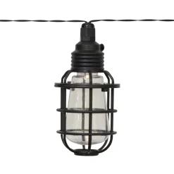STAR TRADING LED-solcellelenke Cage, 8 lyskilder Sale