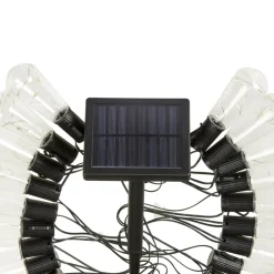 SMART GARDEN LED-solcellelyslenke DecoBulb, 20-flg., gjennomsiktig, IP44 Sale