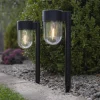 STAR TRADING LED-solcelle-sokkellampe Cupola i 2-pk New